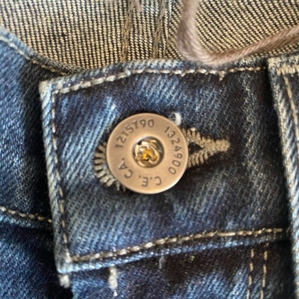 Men’s Current Elliot Heritage button up jeans NWT size 30W x 32L selvedge denim - Picture 9 of 14